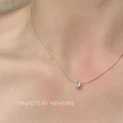 Solitare pendant silver_img_1