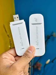 4G LTE WiFi Modem- Support All Bangladesh SIM Cards- White Color_img_0