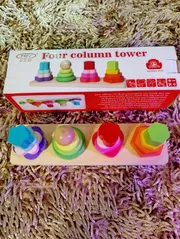Three Coloum Shape Rainbo Tower_img_3