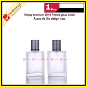 Empty atomizer 30ml frosted glass bottle Acqua de Gio design 1 pcs_img_0