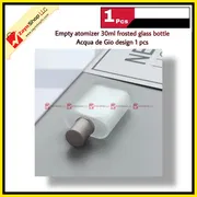 Empty atomizer 30ml frosted glass bottle Acqua de Gio design 1 pcs_img_3