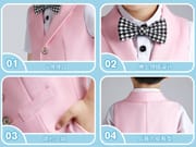 Kids Boys Summer Formal Party Dress 4pcs Set (1 to 5 Years)_img_5