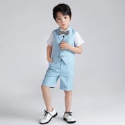 Kids Boys Summer Formal Party Dress 4pcs Set (1 to 5 Years)_img_2