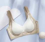 Women Gravity Defying Lift Push Up Bras No Underwire Gather Anti Sagging Shaping Comfortable Seamless Sports Oriented Underwear_img_4