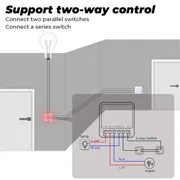 Smart WiFi + RF Switch Relay (Tuya 16A) | Control with Remote, App & Voice | Smart Life, Alexa, Google Home_img_7