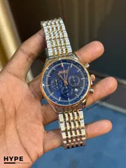 Hugo Boss Quartz Chronograph (Rosegold-Blue)_img_0
