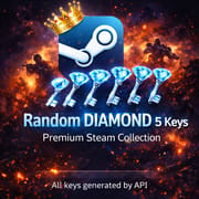 Random DIAMOND 5 Keys - Premium Steam Collection_img_0
