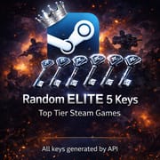 Random ELITE 5 Keys - Top Tier Steam Games_img_0