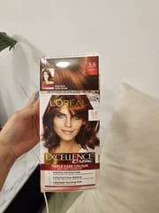 Loreal Excellence Creme Hair Color 5.6 Natural Rich Auburn Red_img_1