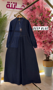 DENIM ABAYA DEEP BLUE_img_0