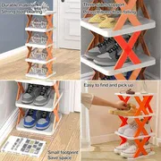 Space-Saving Vertical Shoe Rack – Narrow Corner Shoe Organizer for Entryways & Small Spaces_img_4