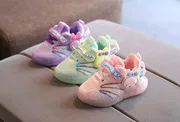 Kids Girls Soft Comfortable Lightweight Kitty Cartoon Mesh Sneakers (3 to 5 years)_img_0