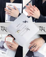 uxury Tail Design Ring – Trendy Silver & Golden Plated Finger Ring_img_5