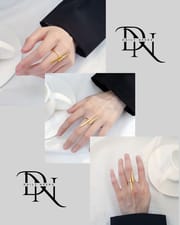 uxury Tail Design Ring – Trendy Silver & Golden Plated Finger Ring_img_6