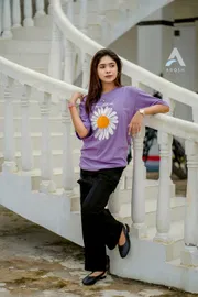 Ladies T-shirt (Flower)_img_0