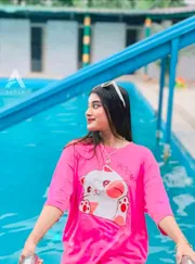 Ladies T-shirt (Boom Cat)_img_2