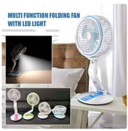 Rechargeable Folding LED Fan Light_img_0