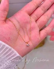 Rhombus solitare neckpiece (BESTSELLER)_img_2