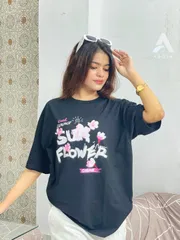 Ladies T-shirt (Sun Flower)_img_2