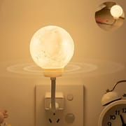 Moon Light Voice Controlled LED Lamp_img_2