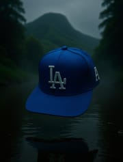 Premium Grey LA Cap with Red Embroidery – Stylish Streetwear Snapback | Unisex Fashion Cap_img_7