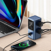 LDNIO SC2 45W PD charger, 2500W universal power strip with LED Display_img_1
