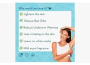 WishCare Underarm Roll On Serum 50ml | 5% AHA & 3% Kojic Acid for Brightening & Odour Control - Roll On Deo for Women & Men- Long Lasting Aqua Fragrance_img_1