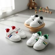 Kids Premium Color-Stripe Soft Comfortable Non-Slip Sneakers for yours ANGEL_img_1