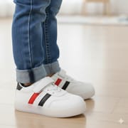 Kids Premium Color-Stripe Soft Comfortable Non-Slip Sneakers for yours ANGEL_img_3