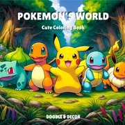 Pokemon World - Cute Coloring Book_img_0