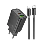 Hoco N61 PD 20W Fast Charger Set_img_0