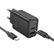 Hoco N63 PD 30W Fast Charger Set_img_0