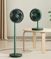 JISULIFE FA13P Rechargeable Desk Fan 8000mAh- Green Color_img_1
