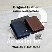 Mont Blanc Multifunction Bi-fold Original Leather Wallet With OG Box_img_1