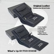 Mont Blanc Multifunction Bi-fold Original Leather Wallet With OG Box_img_0