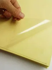 Cold Laminating Flim Transparent Self Adhesive Big Sheets Roll Laminating Sticker Paper size (20''x30'') Pack of 10 Sheets_img_3