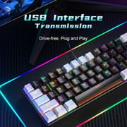 Zifriend BD61 HE Gaming Mechanical Keyboard Russian Version E-sport Gaming Accessories RGB Keyboard Wired Keyboard Hotswap_img_1