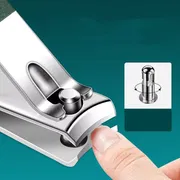 Premium Stainless Steel Nail Clipper Set – Manicure & Pedicure Kit with Leather Case_img_3
