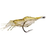 Lifelike Shrimp Fishing Lures, 5cm, Slow Sinking Soft Bait with Single Hook - Ideal for Bass, Trout, Salmon in Freshwater & Saltwater, Fishing Bait_img_0