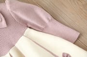 Kids Girls Winter Knit Bow Warm Long Sleeve Party Dress (6 months to 5 years) for ANGEL_img_11