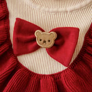 Baby Girls Winter Knitted Warm & Stylish Kids Party Dress (1 to 5 years) for yours ANGEL_img_3