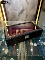12 Slots Leather Watch Organizer Box (Black)_img_1
