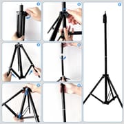 33cm LED Selfie Ring Light Photography Lights WarmCold Lamp With Tripod Dimmable USB Ringlight ForTiktok Video Live Fill Lamp_img_5
