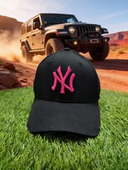 NY Adjustable Cotton Cap – Four Color Variants with Dual-Tone Logo_img_5
