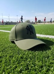 NY Adjustable Cotton Cap – Forest Depth Green with Black Logo_img_1