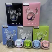 Ultrapods Pro True Wireless Earbuds with Display Transparent Design_img_3