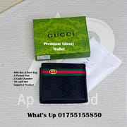 Gucci Premium Glossy Wallet With Branding Box & Dust bag_img_1