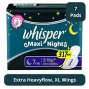 Whisper Sanitary Napkin Maxi Night 7 pads_img_0