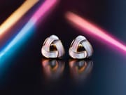 Premium Knot Pearl Earring – Luxurious Gloss Shine Design for Women_img_0