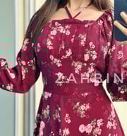 Beach Gown- Orange Flora🧡_img_5